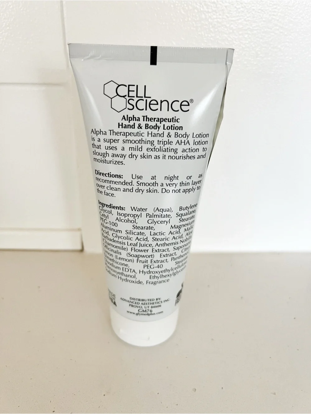 NEW Glymed Plus Cell Science Alpha Therapeutic Hand & Body Lotion 6 oz Sealed